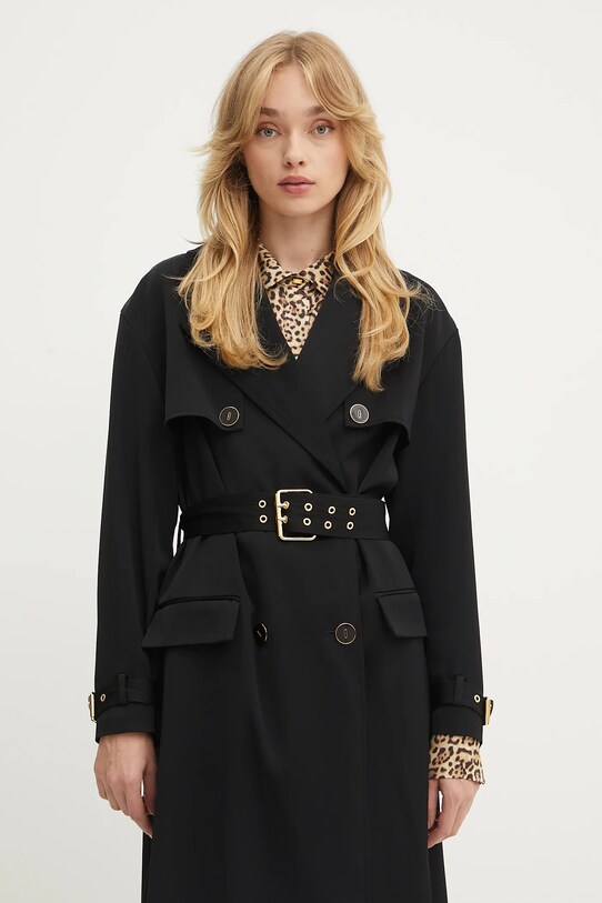 Marciano Guess balonkabát gyapjúkeverékből NINA fekete 5YGL03.7340A