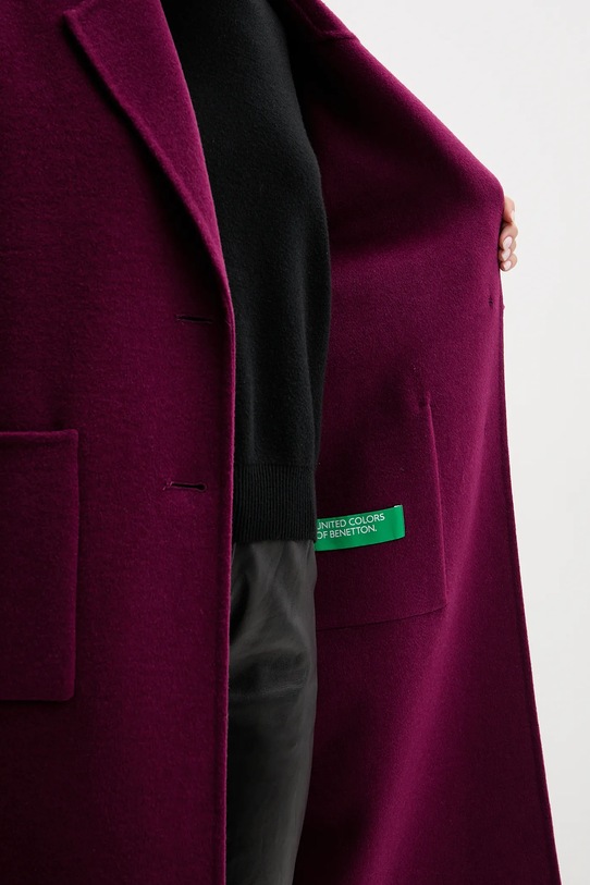 Kabát s vlnou United Colors of Benetton 28F7DN082
