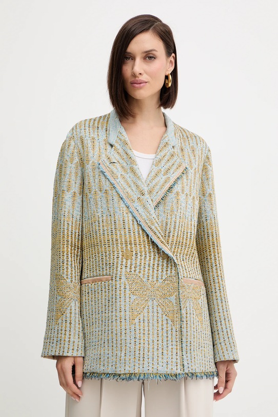 Forte Forte marynarka tkanina niebieski 14006.my.coat