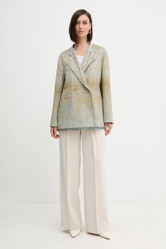 Forte Forte marynarka 14006.my.coat niebieski AW25