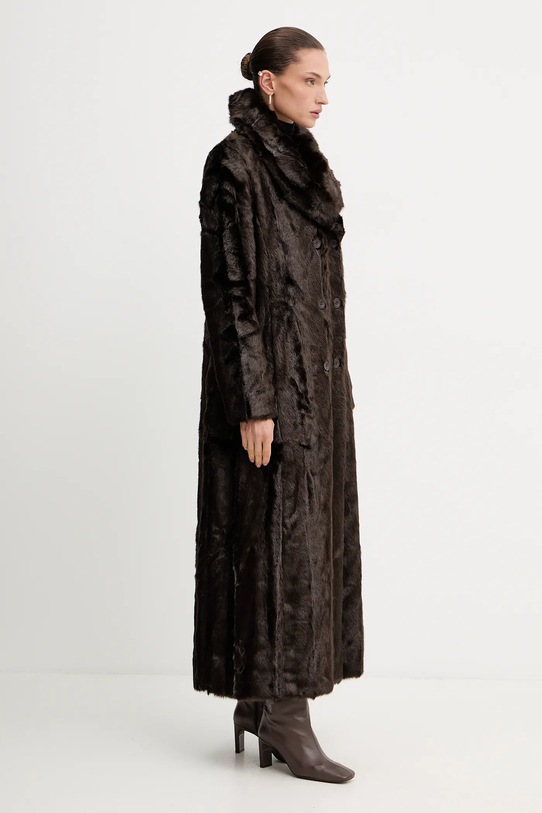 Παλτό Blugirl Blumarine καφέ RF5141.E0854