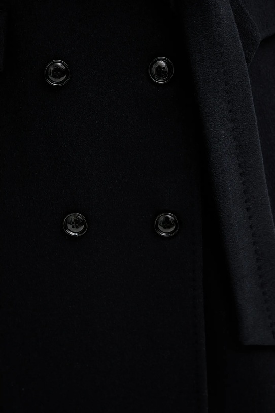 Blugirl Blumarine płaszcz z dodatkiem wełny RF5242.T221A granatowy