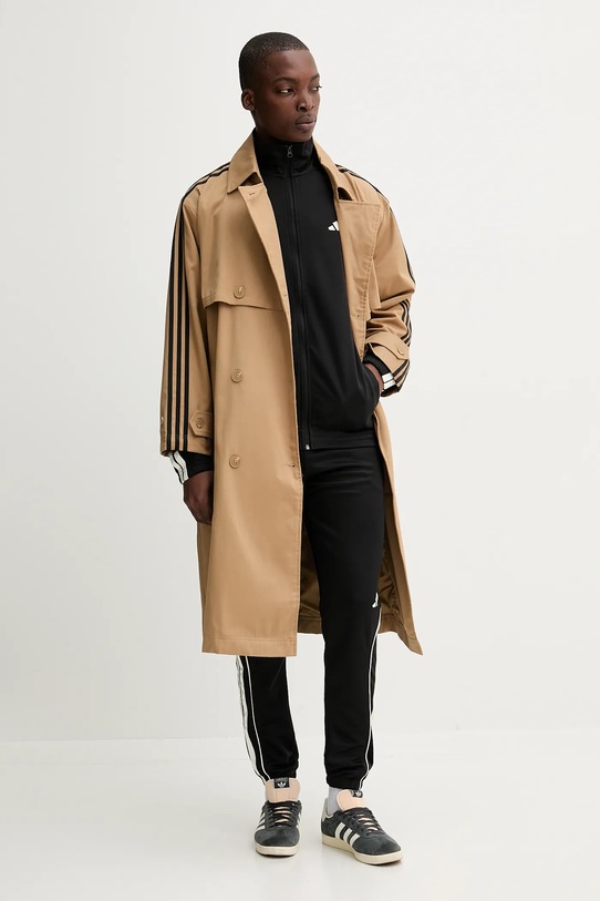 adidas Originals trencz Tcoat Twill JW2663 zielony AW25