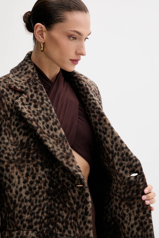Пальто з вовною MSGM 3941MDC03Y.257609