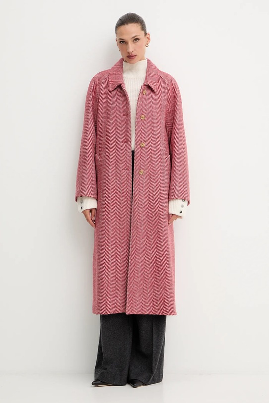 Weekend Max Mara płaszcz UGOLA 2525016016600 czerwony AW25