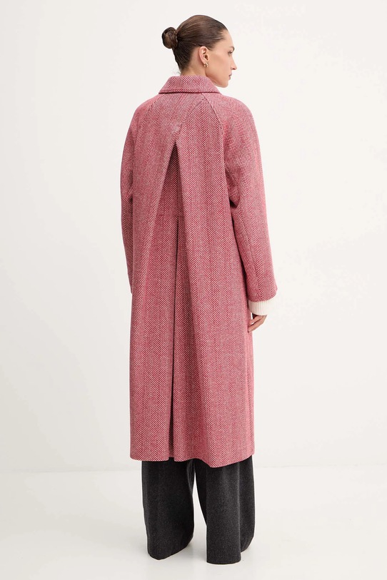 Odzież Weekend Max Mara płaszcz UGOLA 2525016016600 czerwony