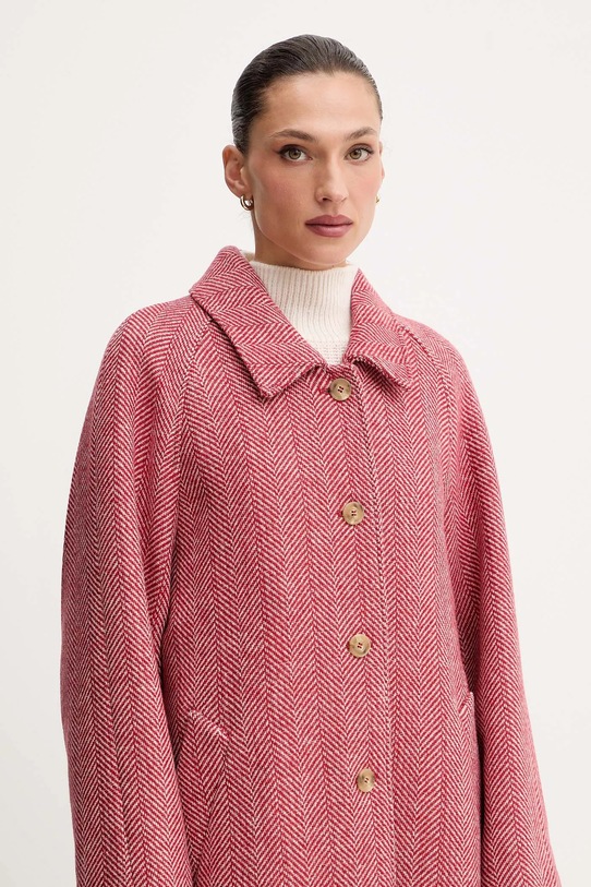Weekend Max Mara płaszcz UGOLA czerwony 2525016016600