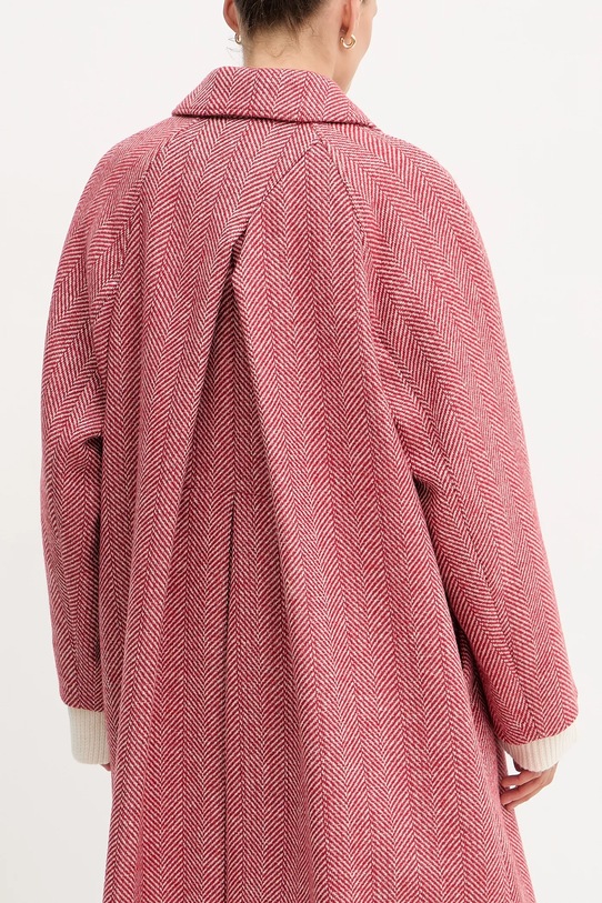 Weekend Max Mara płaszcz UGOLA 2525016016600 czerwony