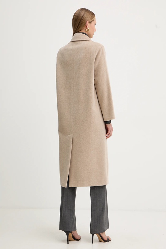 Одяг Пальто з додаванням вовни Weekend Max Mara ZUFOLO 2525016092600 бежевий