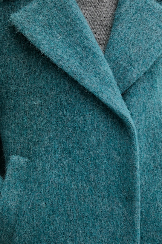 Weekend Max Mara palton de lână RADA 2525016142600 turcoaz