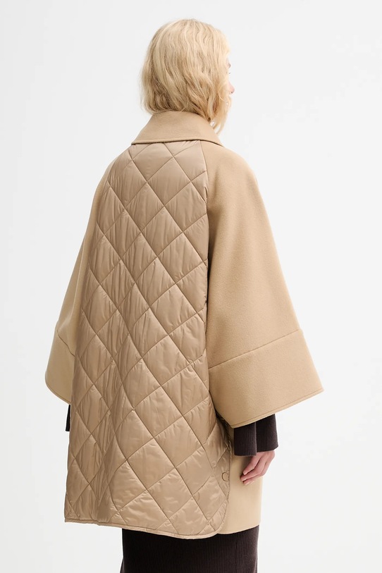 Oblečenie Kabát s prímesou vlny Weekend Max Mara RUFO 2525496012600 béžová