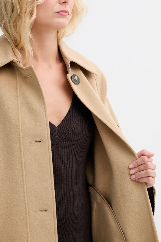 Kabát s prímesou vlny Weekend Max Mara RUFO 2525496012600