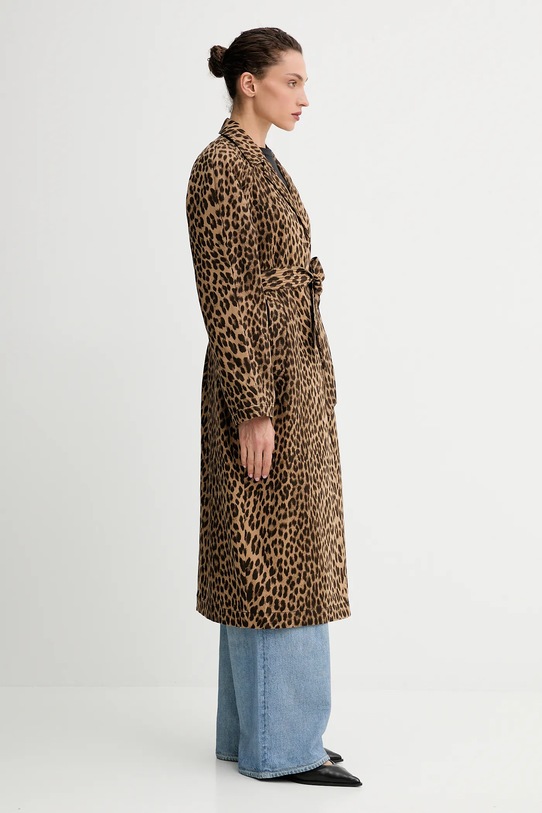 Bavlnený kabát ZADIG&VOLTAIRE WWCO01714 hnedá