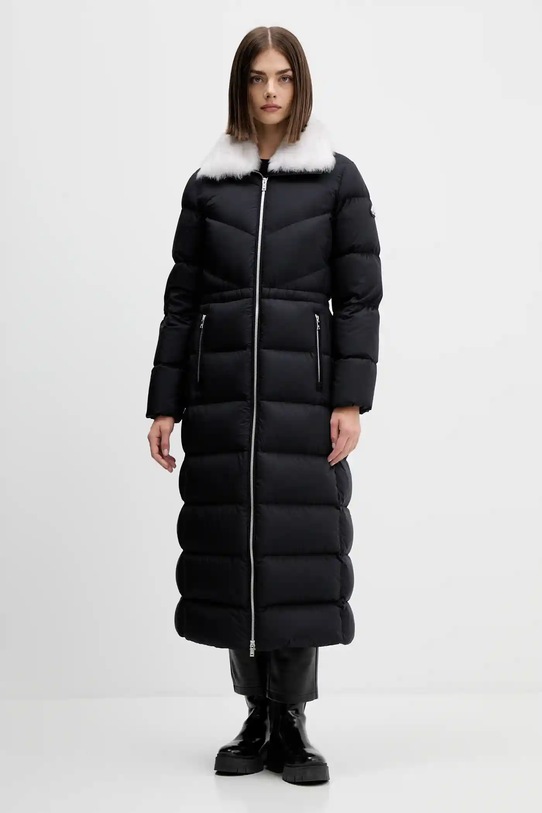 MOOSE KNUCKLES geaca de puf cu captuseala negru M35LP241S