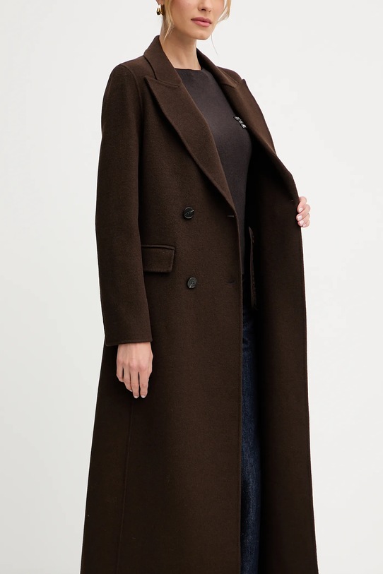 Ermanno Scervino płaszcz z wełną 57TD056EY1