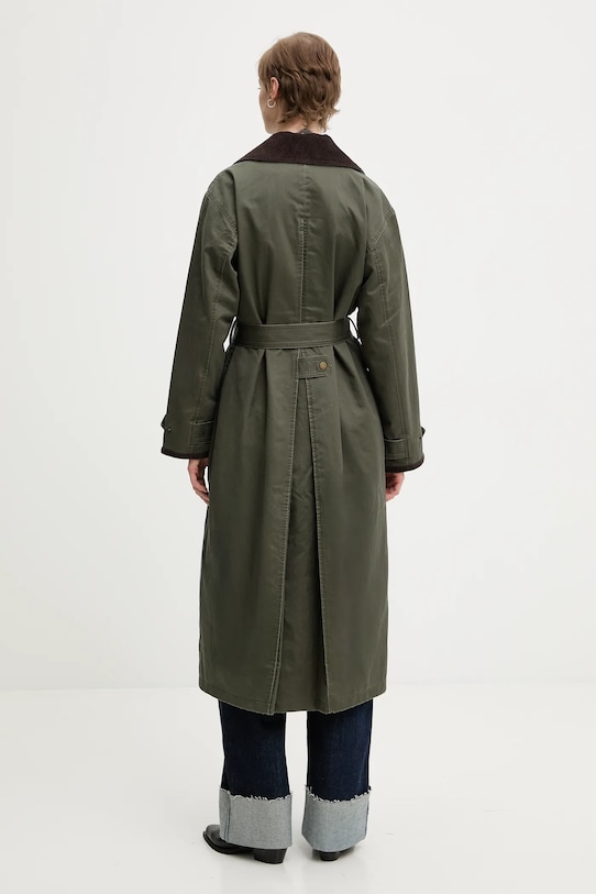 Ρούχα Παλτό Abercrombie & Fitch KI144.5195.340 πράσινο