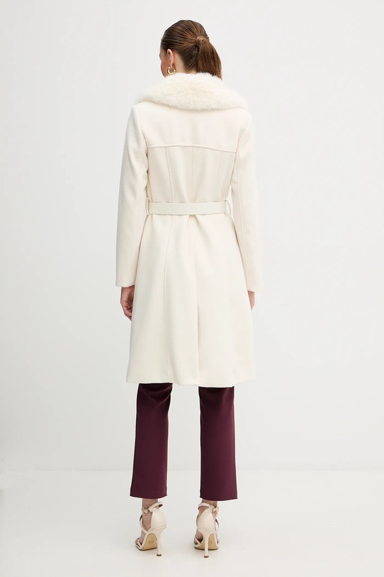 Odzież Guess płaszcz z domieszką wełny NEW PATRICE W5BL25.W2672 beżowy