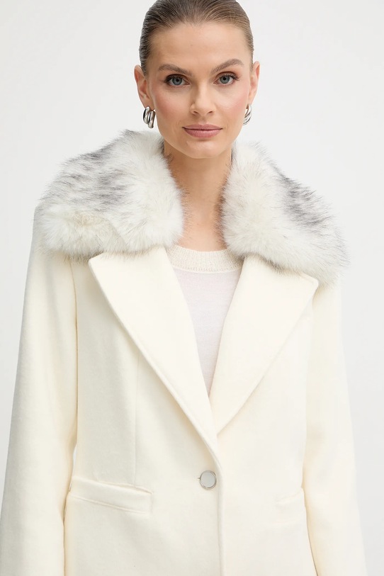 Пальто з додаванням вовни Guess KAROLE бежевий W5BL19.W2642