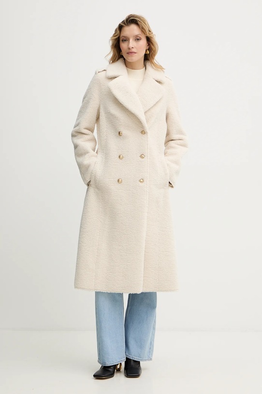 Kabát Guess LAILA W5BL62.W4190 béžová AW25