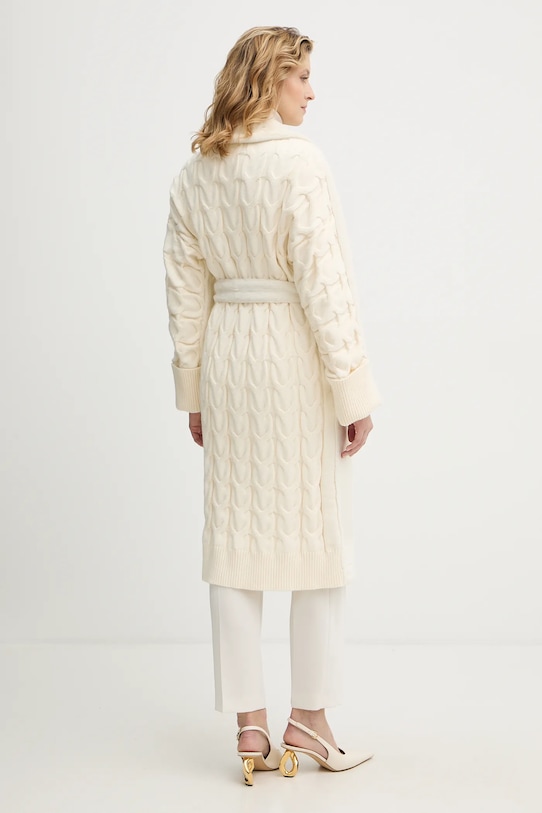 Odzież Guess płaszcz LUCREZIA W5BL63.W4200 beżowy