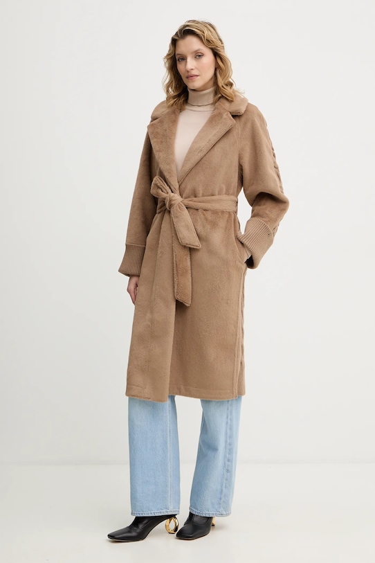 Guess płaszcz LUCREZIA W5BL63.W4200 beżowy AW25