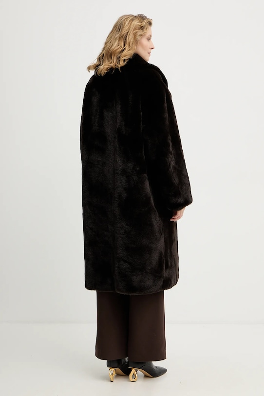 Ρούχα Παλτό Guess VANNA W5BL95.WJ110 καφέ