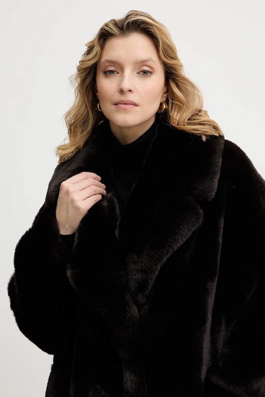 Παλτό Guess VANNA καφέ W5BL95.WJ110