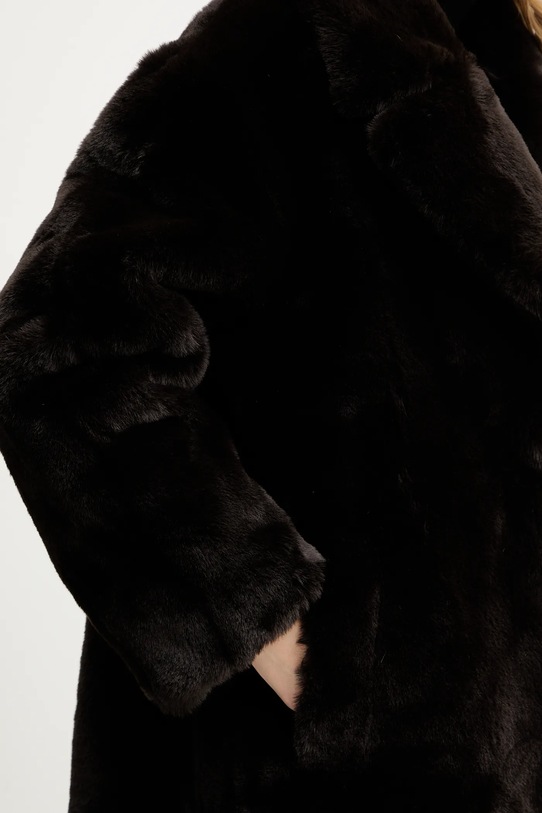 Παλτό Guess VANNA W5BL95.WJ110 καφέ