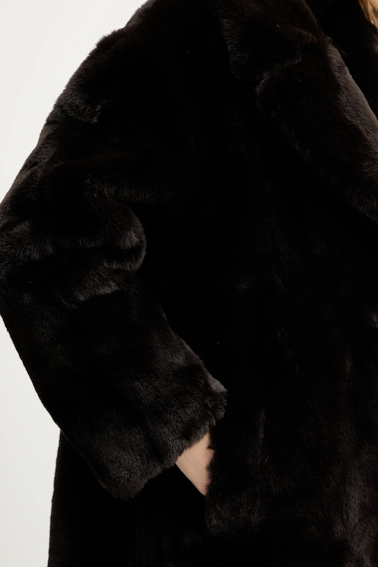 Παλτό Guess VANNA W5BL95.WJ110 καφέ