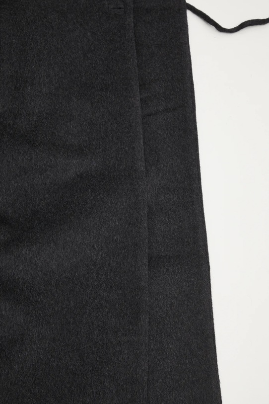 Vlnený kabát GANNI Double Face Wool W0505