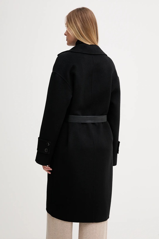 Odzież Marc Aurel płaszcz z wełną 5026.1000.93348 czarny