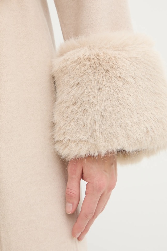 Marciano Guess płaszcz z dodatkiem wełny LILIANA 5BGL46.7125A