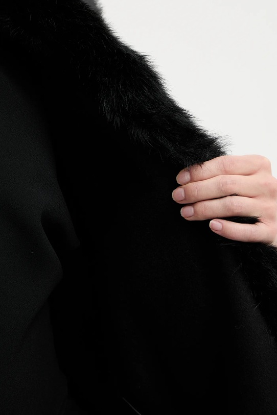 Marciano Guess płaszcz z dodatkiem wełny LILIANA 5BGL46.7125A