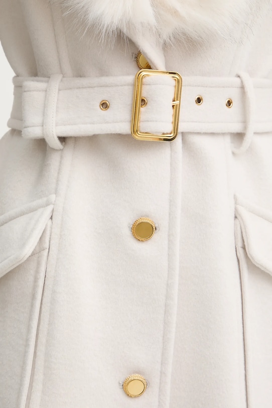 Marciano Guess płaszcz z dodatkiem wełny ALICE 5BGL26.1799Z