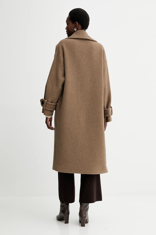 Îmbrăcăminte Sessun haină cu lână 25112001 bej