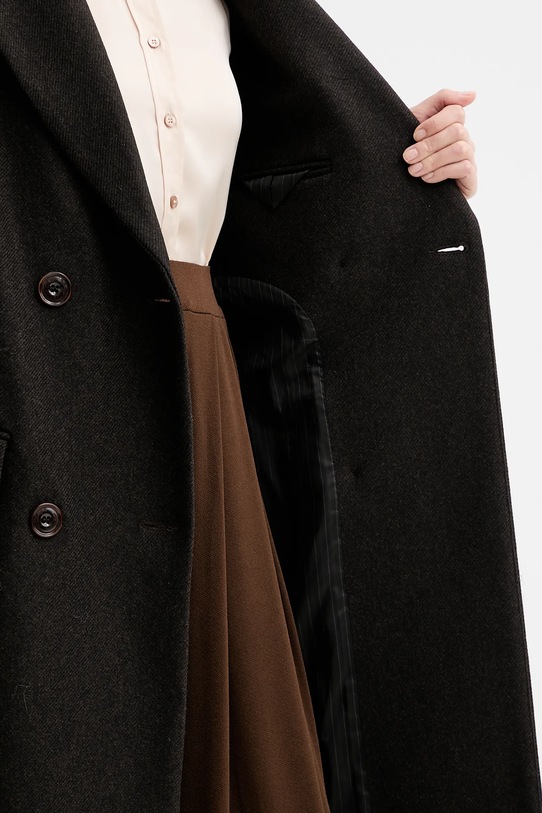 Sessun płaszcz z dodatkiem wełny 25112018