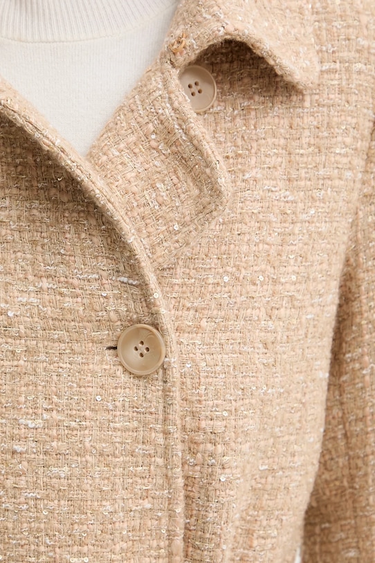 Twinset płaszcz z wełną 252TP2140