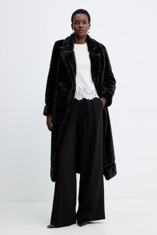 Пальто Twinset 252TT2152 чёрный AW25