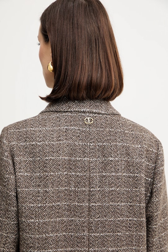 Twinset cappotto con lana 252TT2041