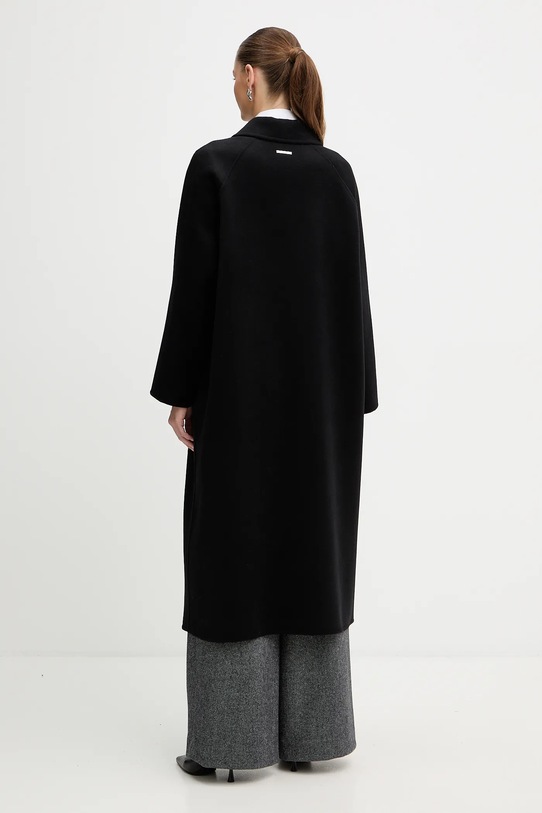 Abbigliamento Armani Exchange cappotto con lana XW001234.AF16216 nero