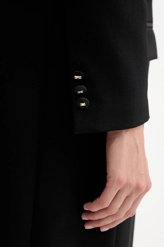 Elisabetta Franchi płaszcz wełniany CP00251E3