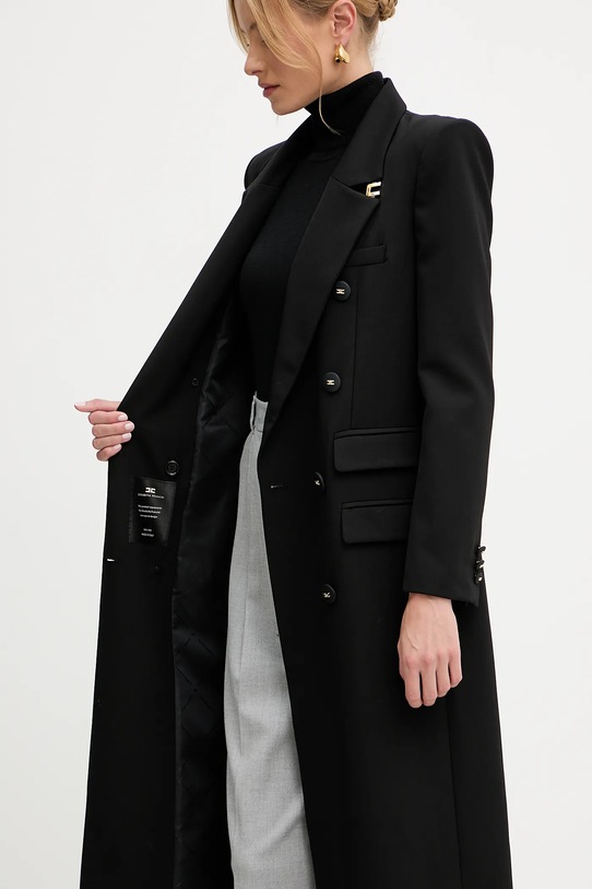 Elisabetta Franchi płaszcz wełniany CP00251E3