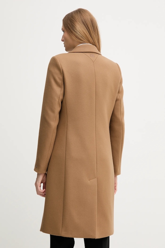 Ruházat Tommy Hilfiger baba gyapjúkeverék pulóver WW0WW46547 bézs