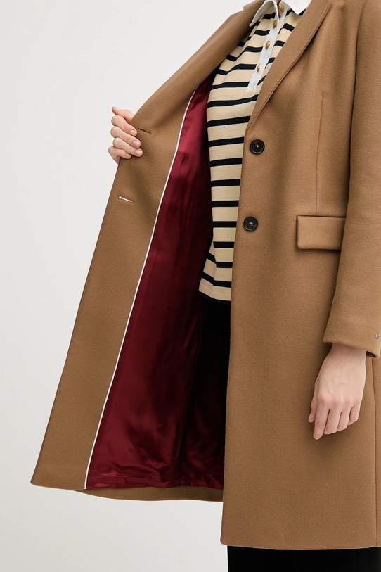 Plašč z dodatkom volne Tommy Hilfiger WW0WW46547