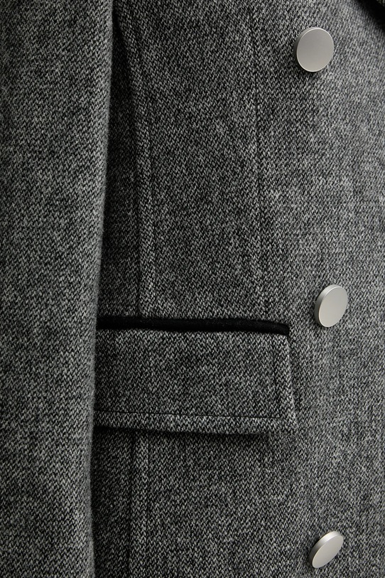 MAX&Co. płaszcz z dodatkiem wełny 2526016034200 szary