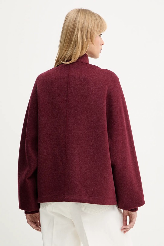 Oblečenie Vlnená bunda MAX&Co. 2526086013200 burgundské