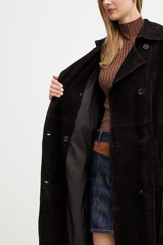 Luisa Spagnoli velúr kabát 542419