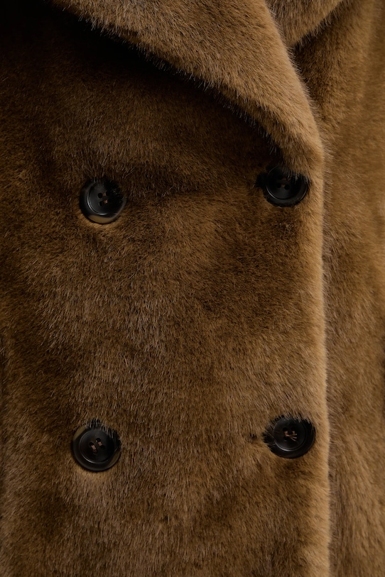 Luisa Spagnoli płaszcz 542240 brązowy