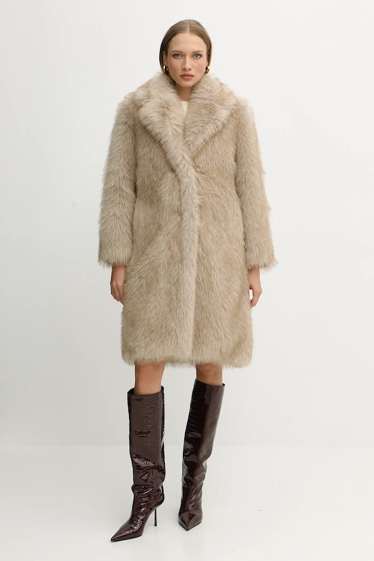 Kabát Liu Jo nezateplené béžová MF5459.E1024