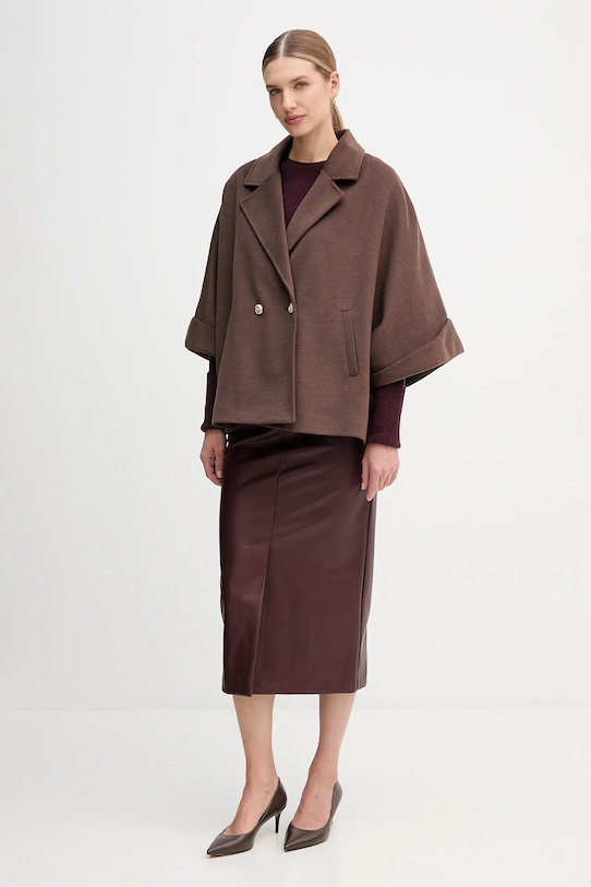 Gaudi palton 521FD35015 violet AW25